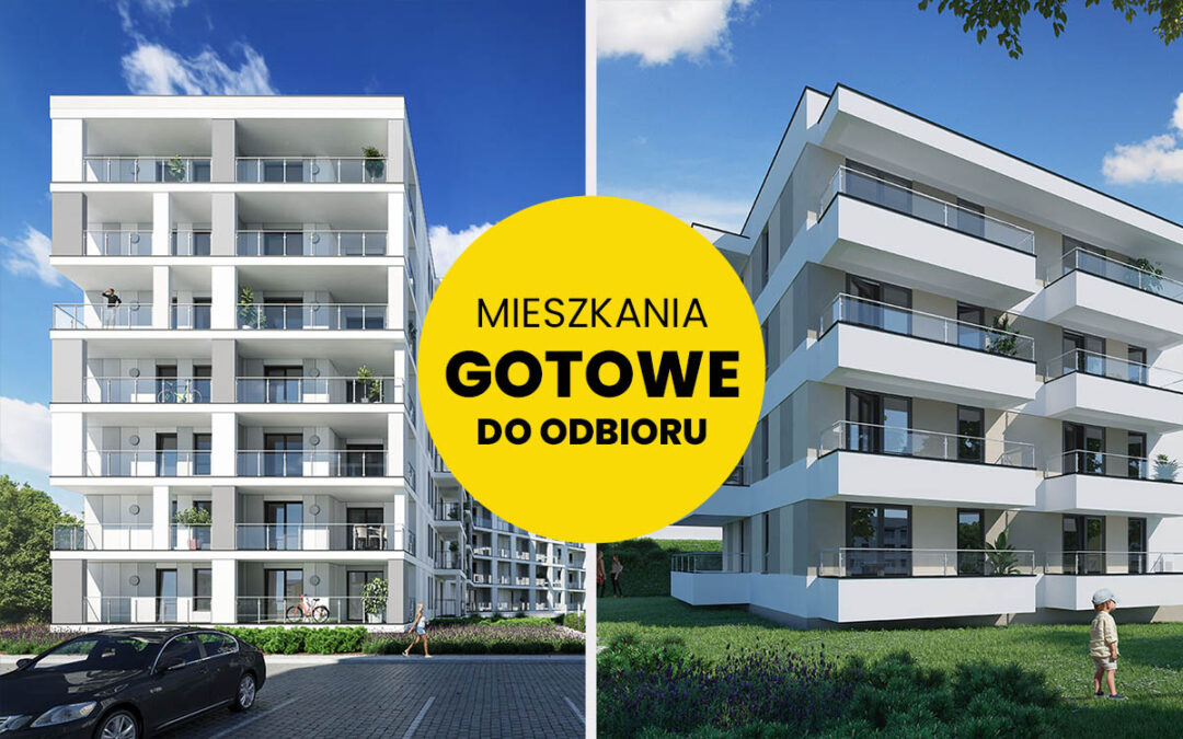Zapraszamy do zapoznania się z ofertą mieszkań gotowych do odbioru