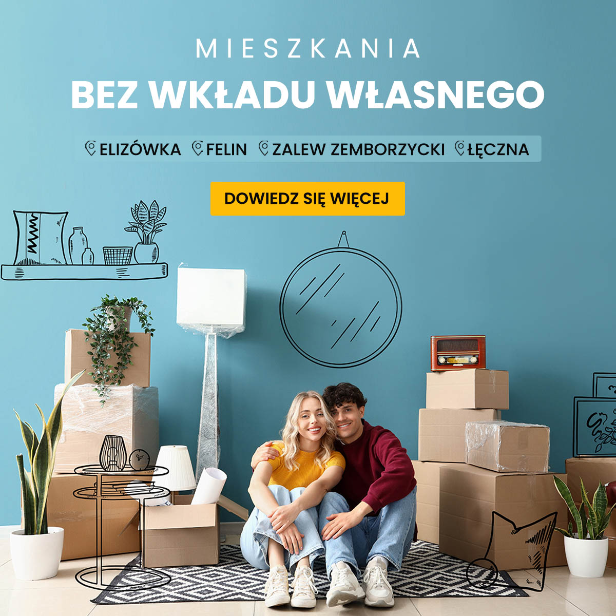 Mieszkania bez wkładu własnego. TBV developer Lublin