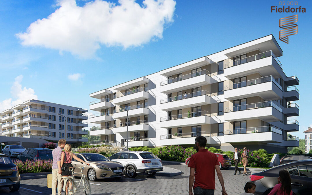 Osiedle Fieldorfa – zdjęcia z budowy, październik 2021